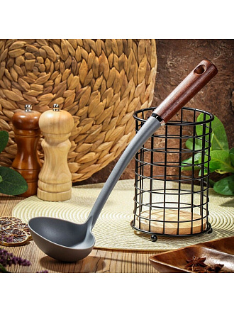 Половник нейлон, навеска, серый, Daniks, Loft, JA20221115W-3