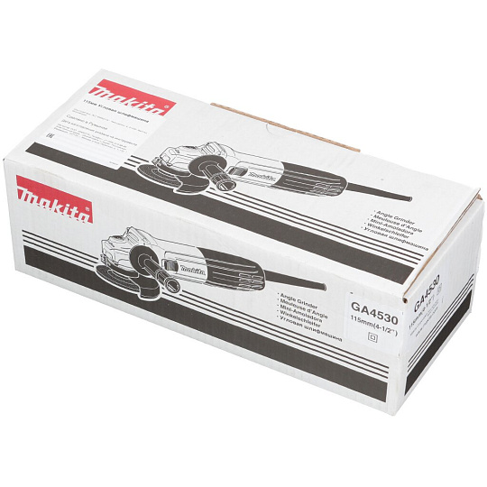 Угловая шлифовальная машина Makita, GA4530, 720 Вт, 115 мм