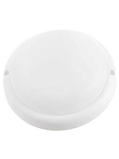 Светильник светодиодный, General Lighting Systems, ЖКХ Slim, 9 Вт, 6500 К, 760 Лм, IP65, 7х7х3.6 см, круглый, накладной, 437551