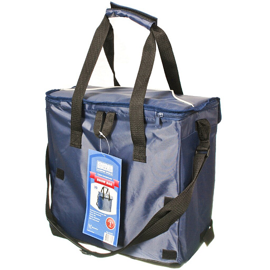 Сумка-холодильник Camping World Snowbag 38181 темно-синяя, 38х21х37 см, 30 л