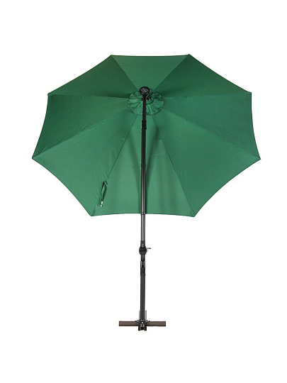 Зонт садовый 2.7х2.7х2.3 м, зеленый, с регулировкой наклона, C080010