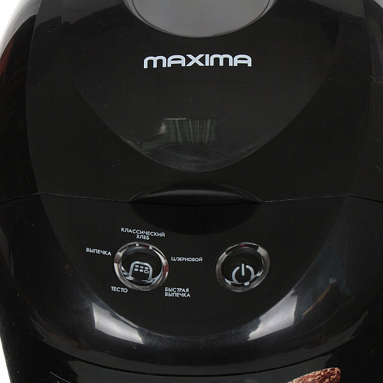 Хлебопечка Maxima, MBM-0319, 530 Вт, 14 программ, буханка, вес хлеба 0.5 кг