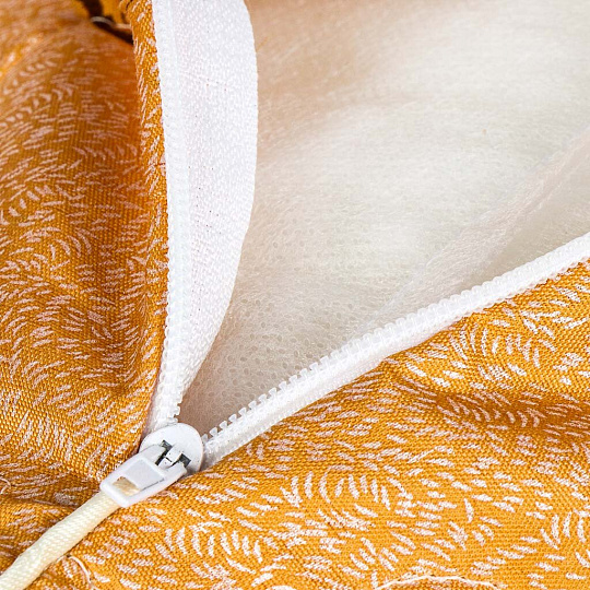 Подушка 50 х 70 см, Овечья шерсть, чехол 100% полиэстер, кант, средняя, IVVA, сПШТсп-57