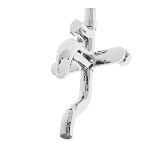 Душевая система для ванны, Rossinka, с картриджем, хром, B35-46