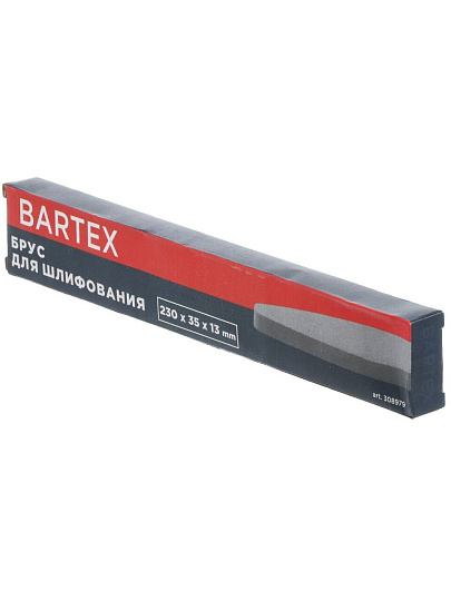Брус для шлифования 230х35х13 мм, абразивный, Bartex, Лодочка, BAOS-1