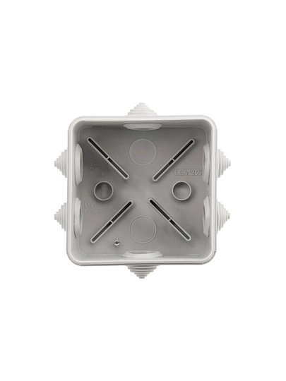 Коробка распаячная, полипропилен, открытая, 100х100х50 мм, Rexant, IP55, 28-3056