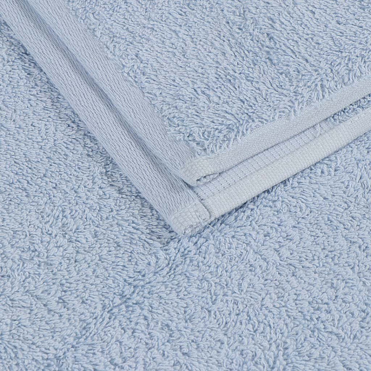 Полотенце банное 70х140 см, 100% хлопок, 600 г/м2, Бархатное, Bella Carine, голубое, Турция, FT-4-70-1898