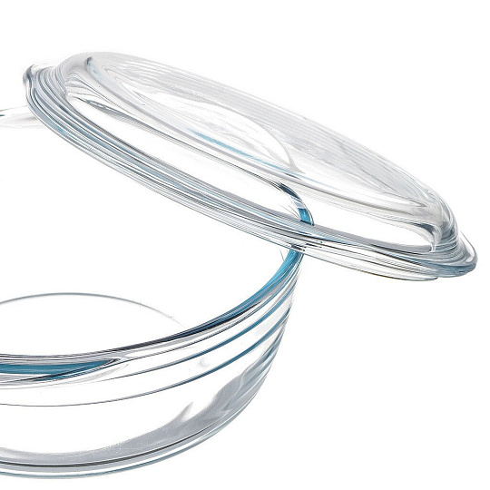 Форма для запекания стекло, 3 шт, 30х21, 35х23, 18 см, 2.6, 2, 1.4 л, с крышкой, бесцветная, Pyrex, Essentials, 912S756/2021