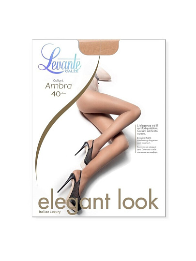 Колготки Levante, Ambra, 40 DEN, р. 2, nero/черные, L0143K