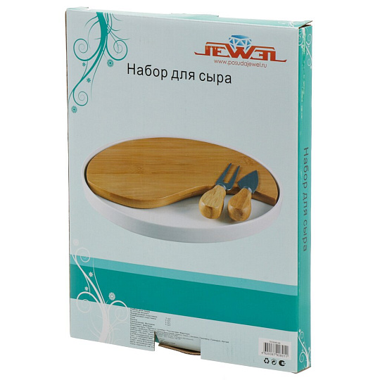 Набор для сервировки, фарфор, 4 предмета, Jewel, Фиона, ПС0049-46