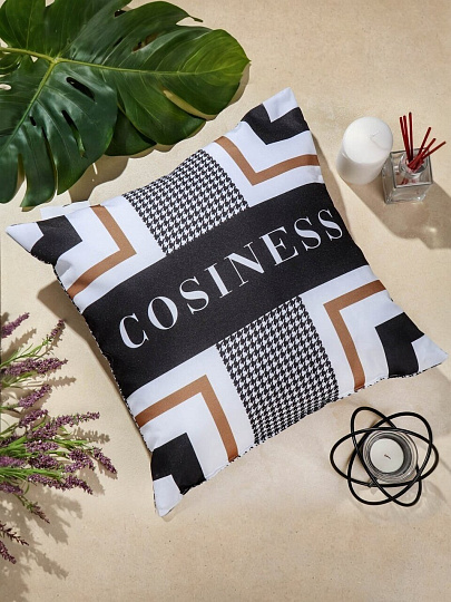 Подушка декоративная 40х40 см, Cosiness, 100% полиэстер, 920246