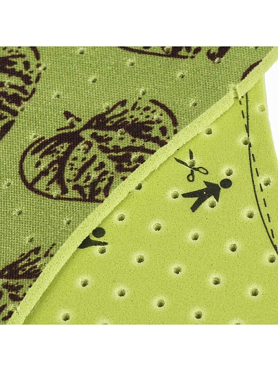 Стельки Pregrada, антибактериальные, всесезонные, латекс, плоские, размер 36-46, GL-003