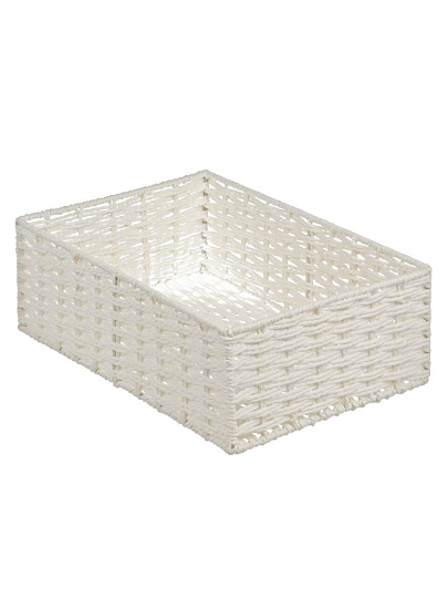 Корзина 38х26х13 см, прямоугольная, плетеная, Y4-9670