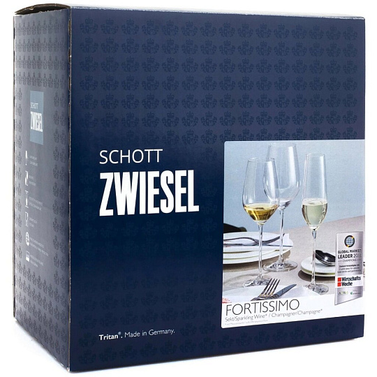 Бокал для вина, 312 мл, хрустальное стекло, 6 шт, Schott Zwiesel, Classico, 106221-6