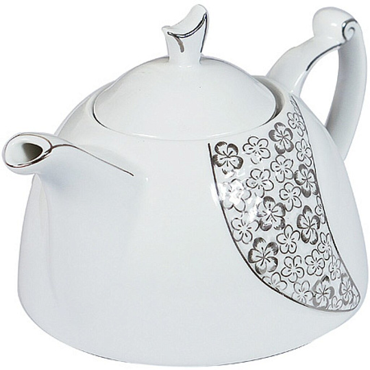 Чайник заварочный керамика, 0.8 л, с ситечком, Loraine, 31325