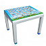 Столик детский пластик, 60х50х49 см, с деколью, голубой/синий, Стандарт Пластик Групп, 160-0057 - фото 2