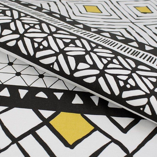 Постельное белье 1.5-спальное, простыня 150х215 см, 2 наволочки 50х70 см, пододеяльник 145х215 см, Teodora, ранфорс, Анкома 4705-1+4706-а3