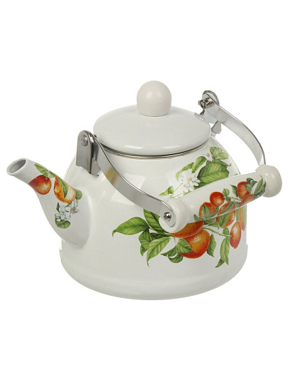 Чайник сталь, эмалированное покрытие, 2 л, Daniks, Mandarin, индукция