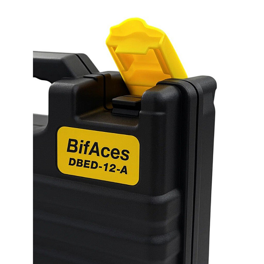 Дрель-шуруповерт аккумуляторный, BifAces, DBED-12-A, 12 В, кейс