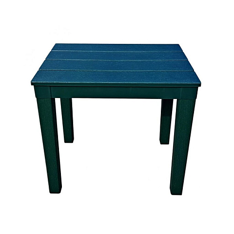 Стол пластиковый Прованс 3546-МТ006, темно-зеленый, 30х40х37 см
