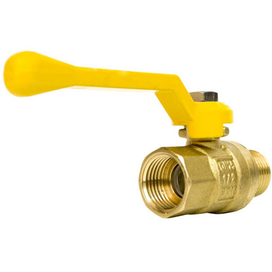 Кран для газа г-ш, 1/2", ручка, STI
