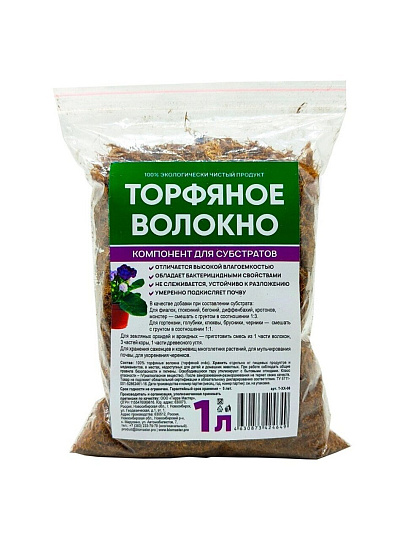 Волокно торфяное 1 л