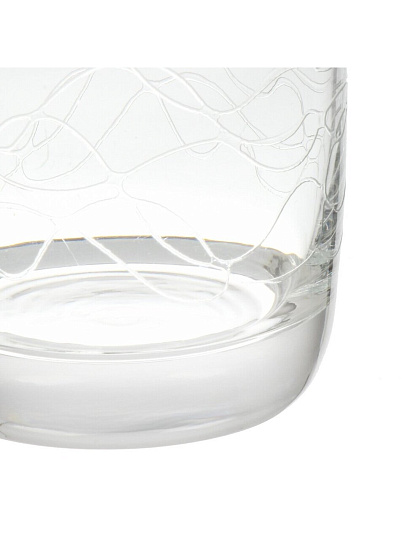Стакан 330 мл, стекло, 6 шт, Glasstar, Волны 3, высокий, T1 9369