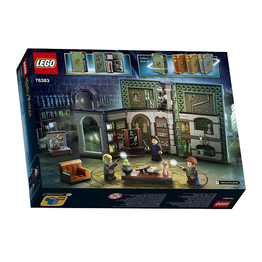 Конструктор Lego, Harry Potter, Учеба в Хогвартсе: Урок зельеварения, 7-9 лет, 271 деталь, 76383