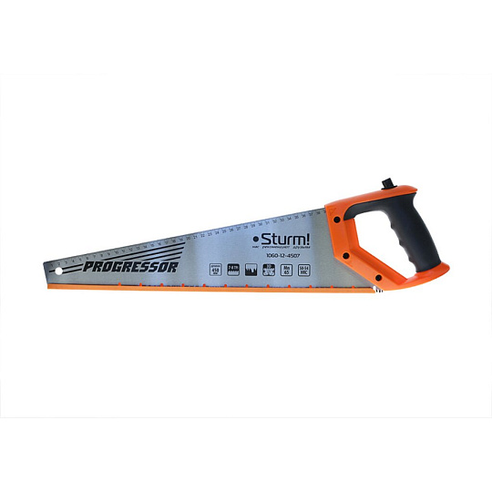 Ножовка по дереву, 450 мм, 7-8 TPI, Sturm, зуб-3D, карандаш, 1060-12-4507