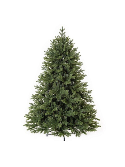 Елка новогодняя напольная, 210 см, Графская премиум, ель, хвоя литая + ПВХ пленка, 44210, ЕлкиТорг