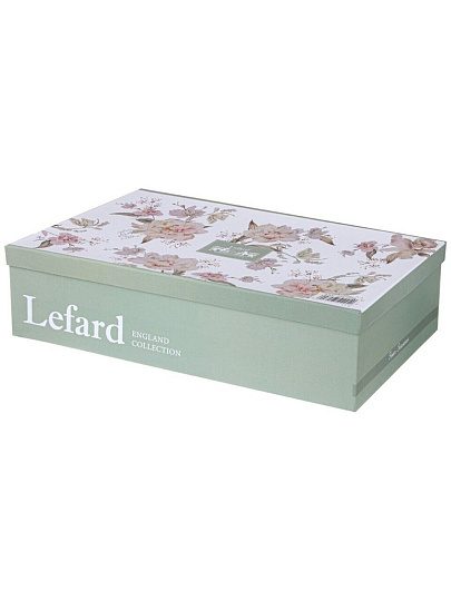Набор чайный фарфор, 12 предметов, на 6 персон, 200 мл, Lefard, Four Seasons, 275-1294, подарочная упаковка