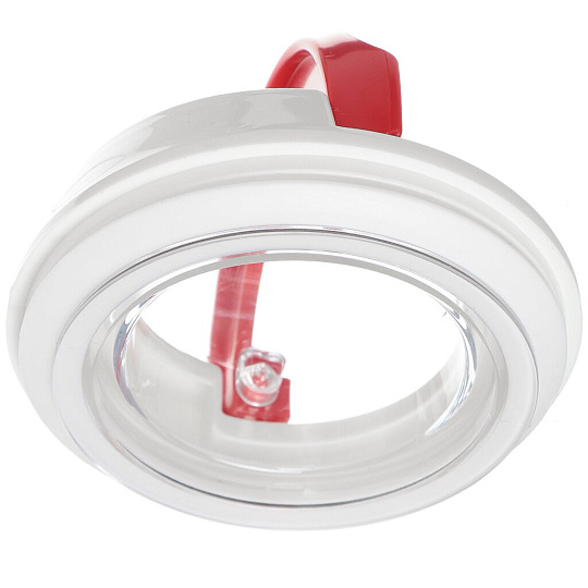 Контейнер пищевой пластик, 0.7 л, 13.5 см, круглый, вакуумный, Эльфпласт, Prague, 391