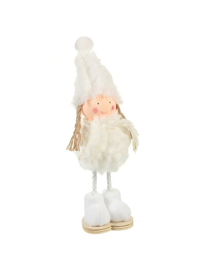 Фигурка декоративная Девочка, 23 см, белая, Y4-8435
