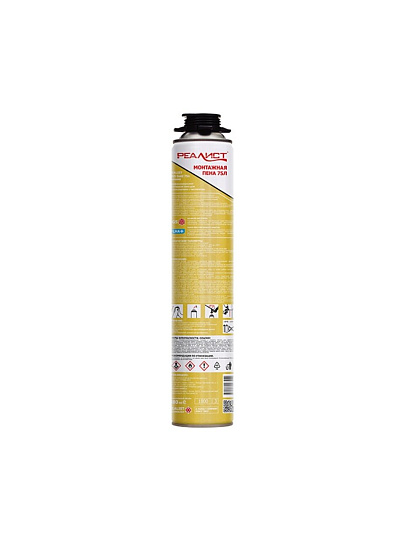 Пена монтажная Realist, PRO Gold, профессиональная, 75 л, зимняя, 4680287563410