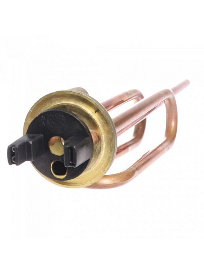 Тэн для водонагревателя Ariston, медь, 1.5 кВт, R48 мм, под анод, М5, RCA, 30716