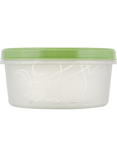 Банка для продуктов, пластик, 0.4 л, 12х12х5.6 см, с крышкой, Sugar&Spice, Vanilla, SE188710025, трюфель