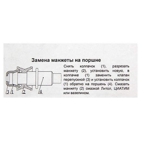 Ремкомплект для опрыскивателя, Исток, Туман, РК-307М-2