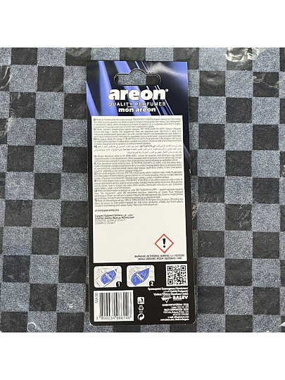 Ароматизатор в машину подвесной, сухой, Areon, Mon Areon Ваниль Миа, 704-043-330