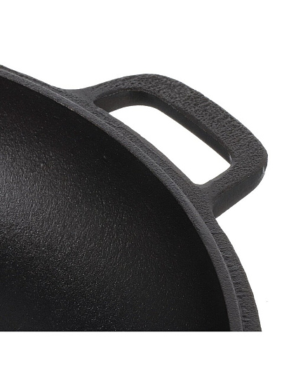 Казан чугун, 8 л, с крышкой, с крышкой-сковородой, с дужкой, Гардарика, 1608-4