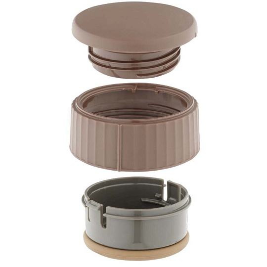 Термос для еды, нержавеющая сталь, 0.4 л, широкая горловина, Thermos, колба нержавеющая сталь, голубой, 924698