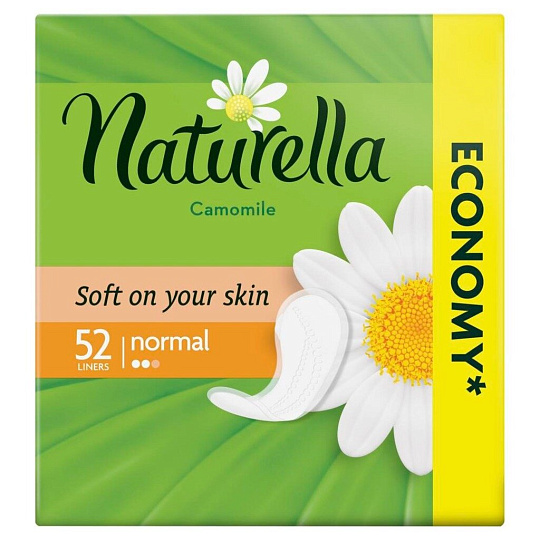 Прокладки женские Naturella, Camomile Normal Trio, ежедневные, 52 шт