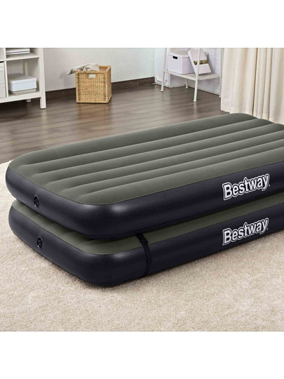 Матрас надувной Bestway, 188х99х25 см, 67922, без насоса, флокированный, 300 кг