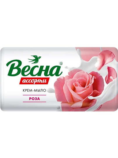 Мыло Весна, Ассорти роза, 90 г