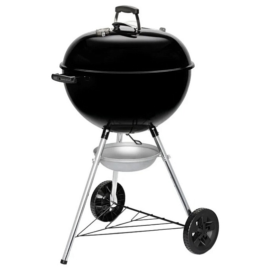 Гриль 640х570х1000 мм, разборный, с крышкой, черный, угольный, Weber, Original Kettle E-4710