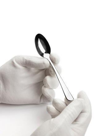 Ложка нержавеющая сталь, 3 предмета, чайная, Daniks, Elegant