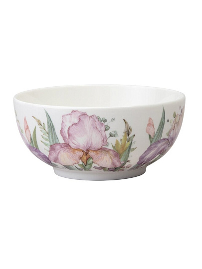 Салатник фарфор, круглый, 15х7 см, 0.73 л, Irises, Lefard, 425-146