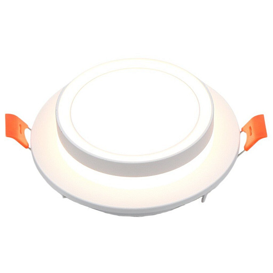 Светильник встраиваемый Вега, GX53, круглый, белый, General Lighting Systems, GCL-GX53-H38