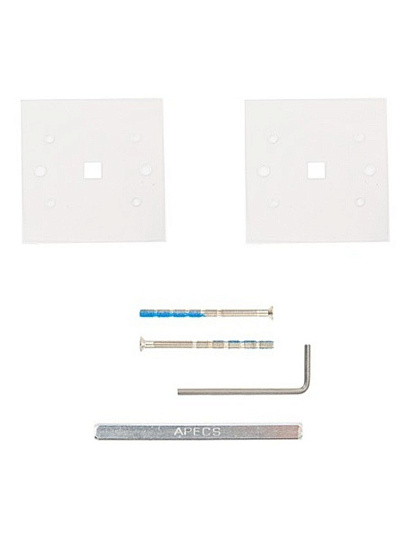 Ручка дверная Apecs, LOFT H-55139-INOX-SS, 33055, нержавеющая сталь