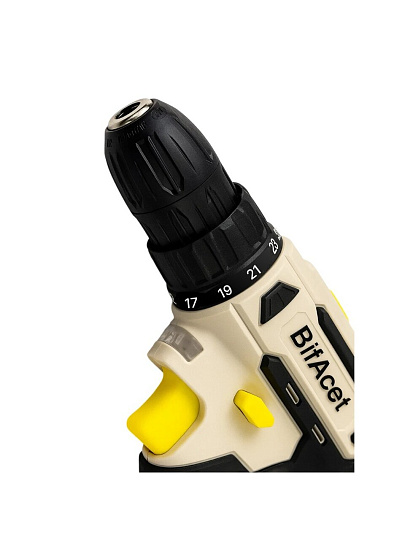 Дрель-шуруповерт аккумуляторный, BifAces, DBED-12-A, 12 В, кейс