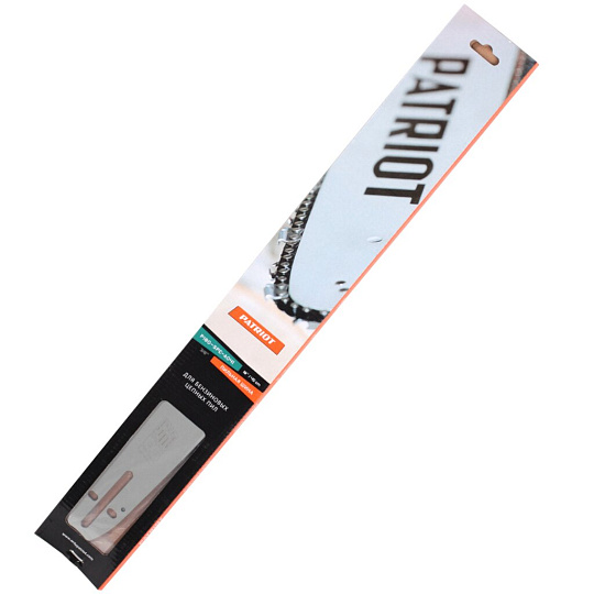 Шина Patriot, P180SPEA041, 18", длина шины 45 см, шаг цепи 3/8 дюйм, 1.3 мм, 64 звен, для Patriot 18", Makita 18", 867131850